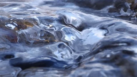 Freezing river Video stock 71206243