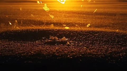 Freezing soap bubble against the background of the sun 4k Stock Footage 255955805