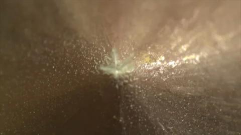 Freezing water drop Stock Footage 192396410