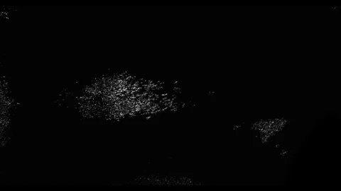 Freezing Window Glass Animation Time-Lapse Stock Footage 310873058