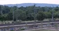 Freight Cargo Container Train Passing on Tracks German Transportation in Germany 4k or 4k+ Resolution