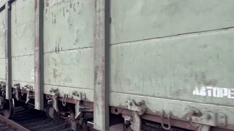 Freight cars of the train Stock Footage 249771961