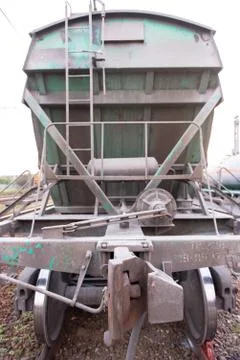 Freight rail car. Stock Photos