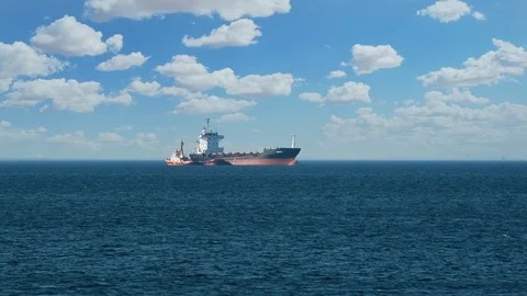 Freight ship cargo Stock Footage 99520220