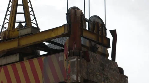 Freight Shipping Containers At The Docks Stock Footage 61738591