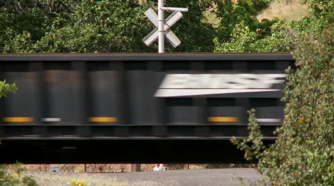 Freight train Stock Footage 723970