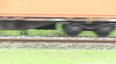 Freight train Stock Footage 24634670
