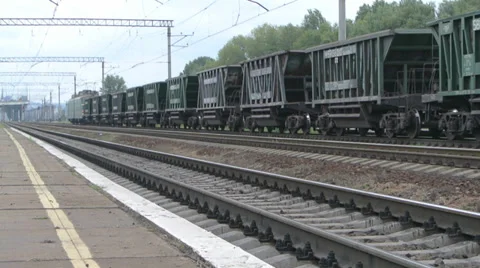 Freight train 스톡 동영상 29768854