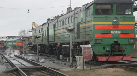 Freight Train Stock Footage 33402783