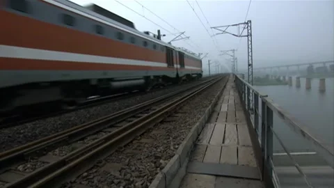 Freight train Stock Footage 235276684