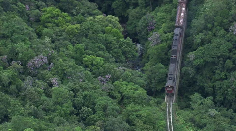 Freight Train On The Litorina Stock Footage 65443248