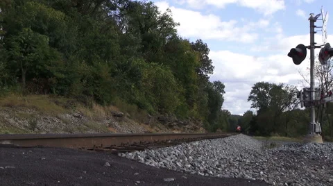 Freight Train Passing at Close Range Vídeos de archivo 42486610