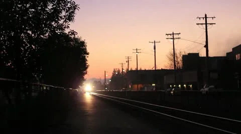 Freight Train Passing Through 動画素材 20621330