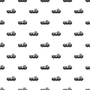 Freight train pattern vector Stock Illustration