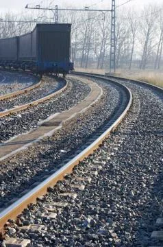 Freight train Stock Photos