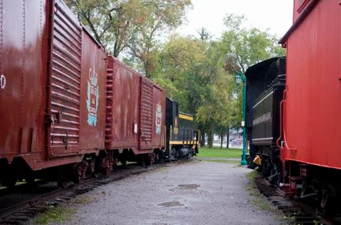 Freight train Stock Photos