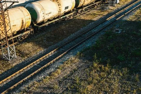 Freight train Stock Photos
