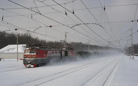 Freight train Stock Photos