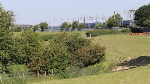 Freight train transport 库存影片 131706585