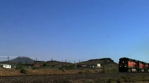 Freight Train, USA Stock Footage 11349593