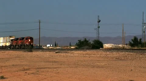 Freight Train, USA Stock Footage 11350186