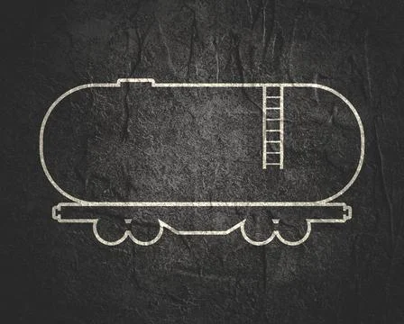 Freight wagon symbol Stock Illustration
