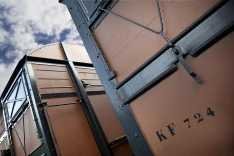 Freight wagons Stock Photos