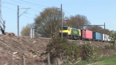 Freightliner Class 90 Video stock 83197867