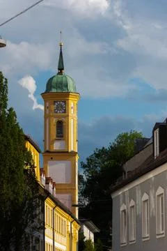 Freising in upper Bavaria Stock Photos