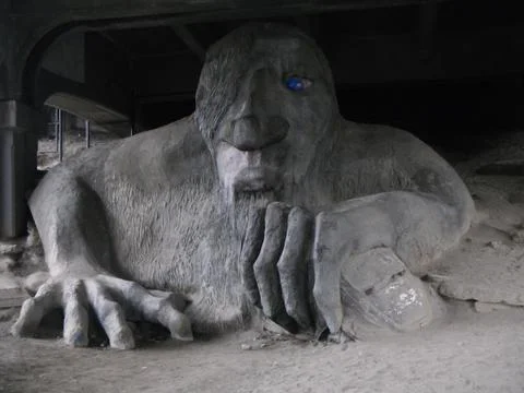 Fremont Troll Stock Photos