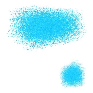 French abstract blue background scattering of small particles Stock Illustration