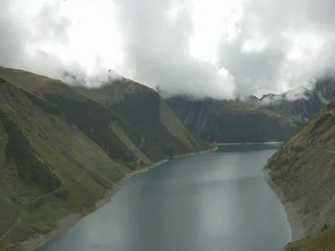 French Alps Aerial 1 Stock Footage 77723962