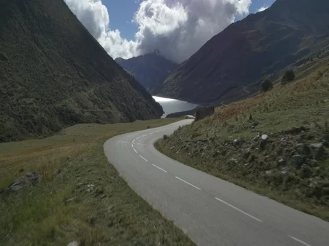 French Alps Aerial 9 Stock Footage 77720190