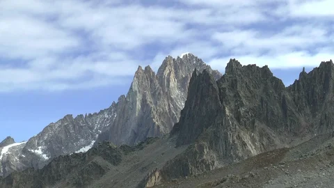 French Alps Chamonix Time Lapse Stock Footage 98792553