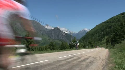 French Alps Stock Footage