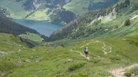 French Alps Stock Footage 136358726