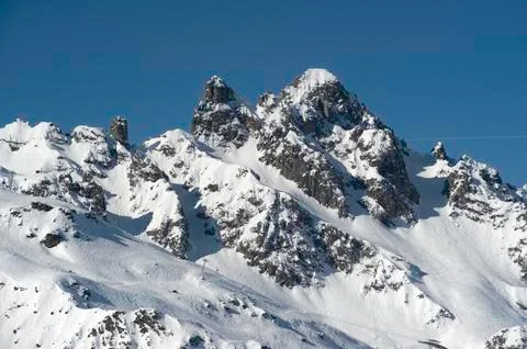 French Alps Stock Photos