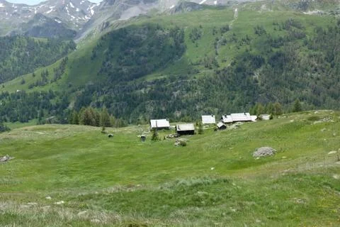 French Alps Stock Photos