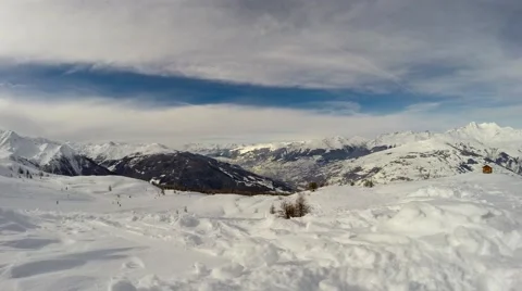 French Alps Timelapse UHD 4K (With Movement) Video stock 50390099