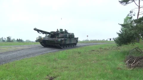 French AMX Char Leclerc main battle Tank Video stock 75838774