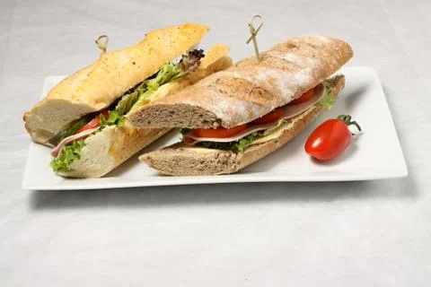 French baguettes Stock Photos