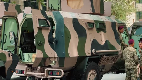 French Bastion APC 3 (Editorial) Vídeos de archivo 336287726