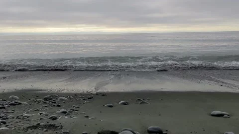 French Beach - Waves Stock Footage 174518703