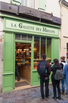 French bistro Stock Photos