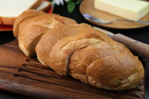 French Bread Stock Photos