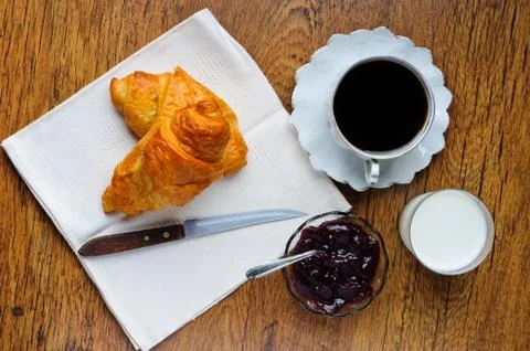 French breakfast Stock Photos