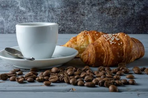 French breakfast. Stock Photos
