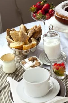 French breakfast Stock Photos