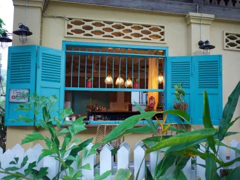 French cafe Stock Photos