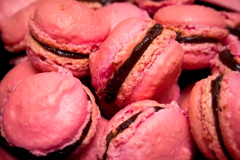 French cakes Stock Photos
